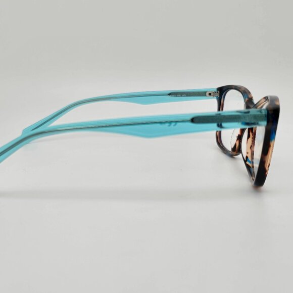 Polaroid PLD D320 IPR Havana Blue Cat Eye Eyeglasses Frame 53-17-140 - Picture 5 of 13